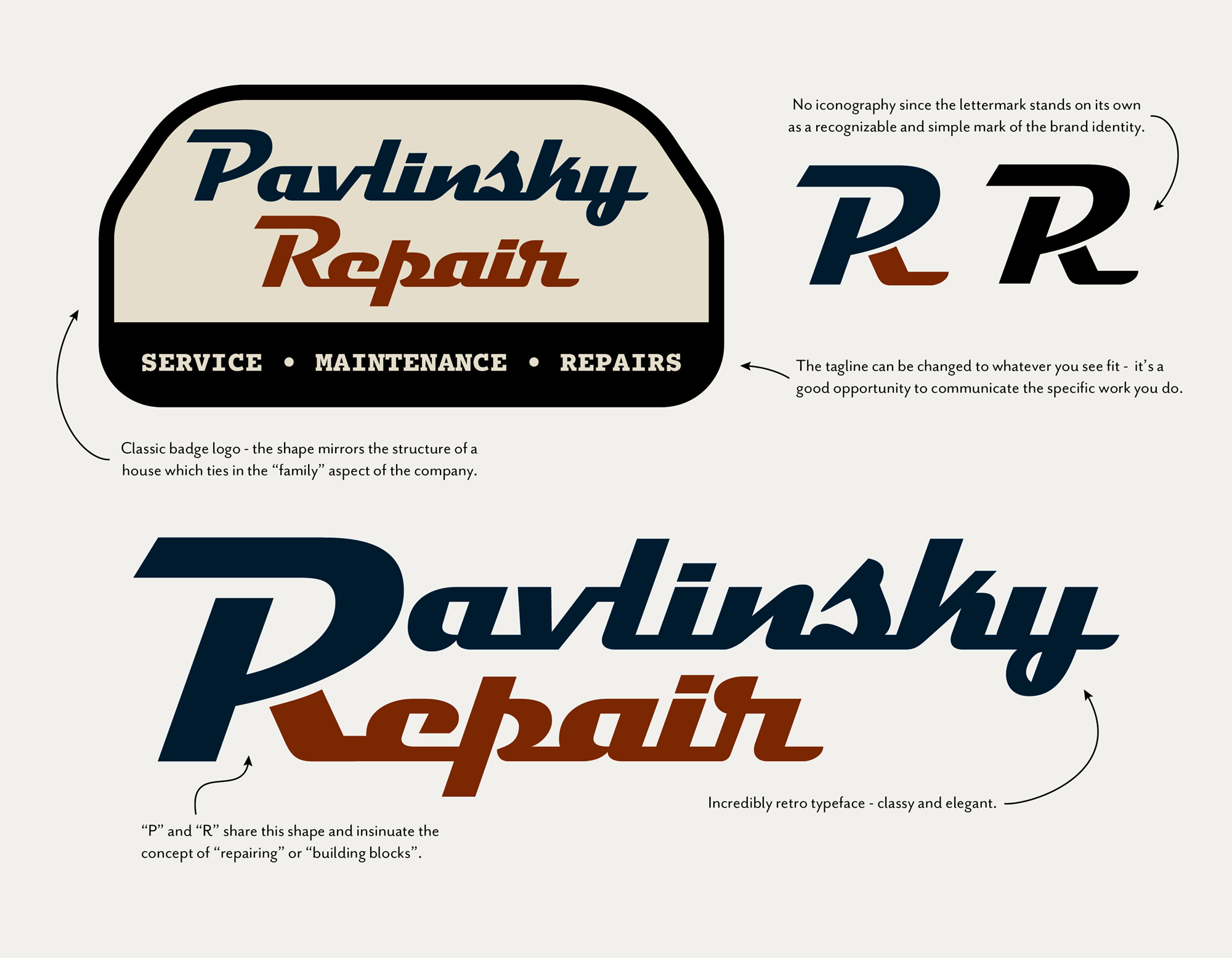 Repair Shop Logo Design