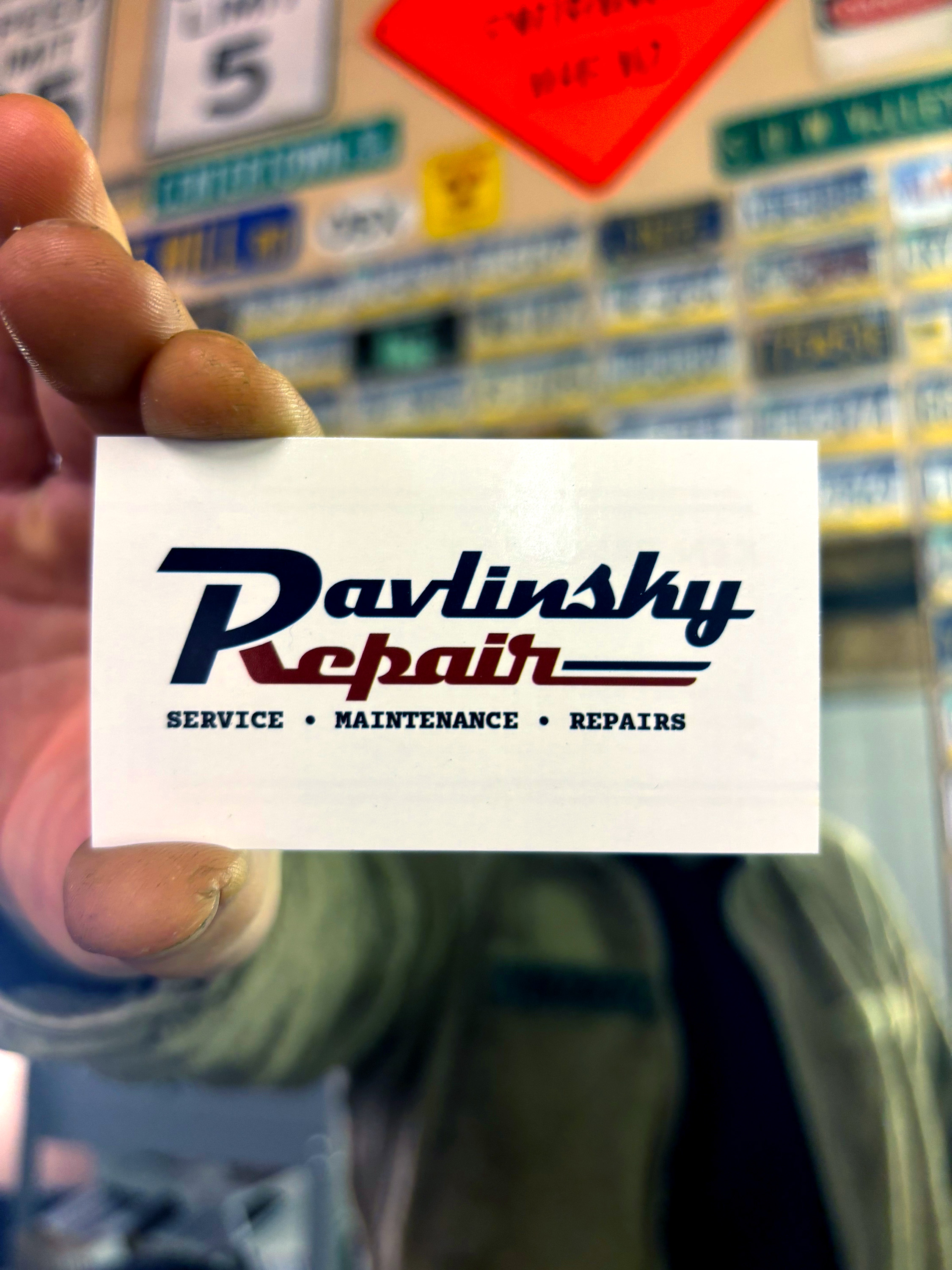 Repair Shop Print Design