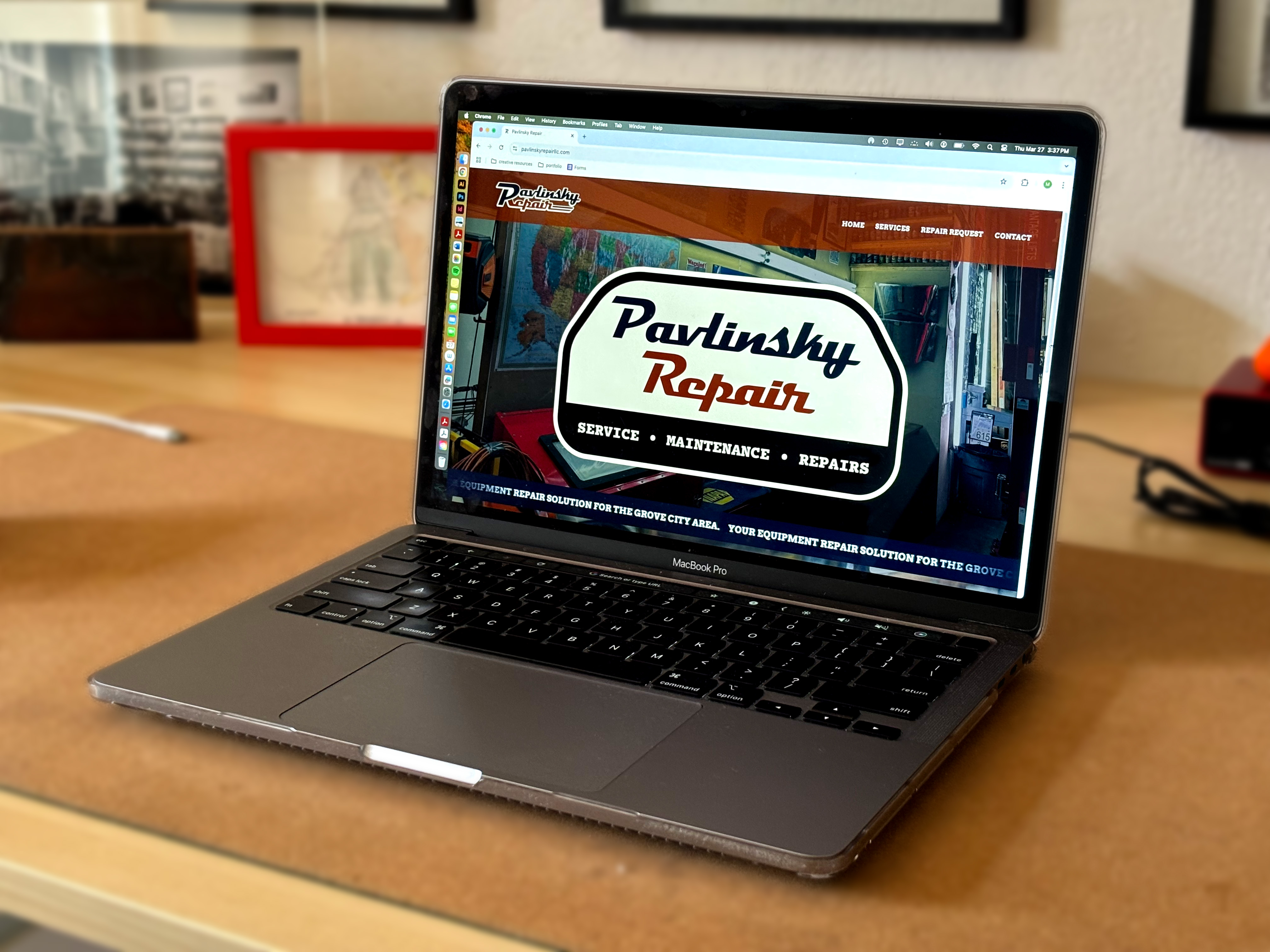 Repair Shop Website Design