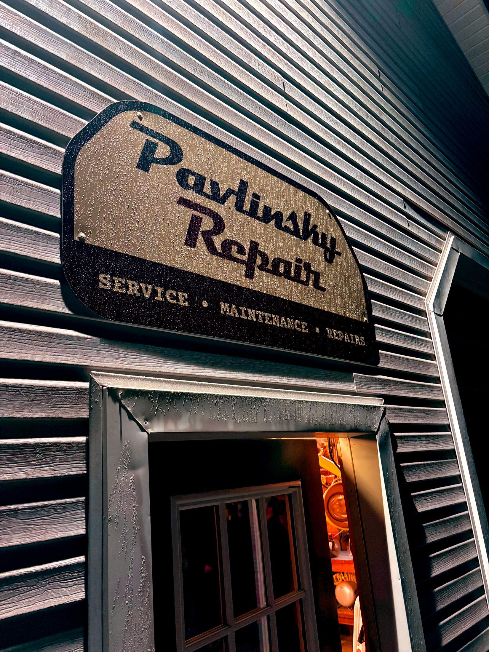 Repair Shop Print Design